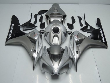 Prata Cinzento Carenagem Honda CBR 1000RR 2006-2007
