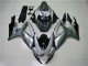 Prata Cinzento Carroçaria Suzuki GSXR 600 / 750 K6 2006-2007 Prata Cinzento Carroçaria Suzuki GSXR 600 / 750 K6 2006-2007