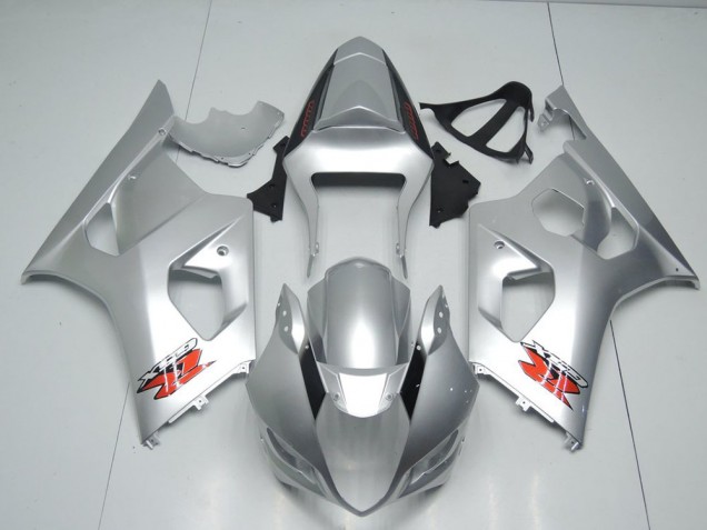 Prata Estilo OEM Carenagem Suzuki GSXR 1000 K3 2003-2004 Prata Estilo OEM Carenagem Suzuki GSXR 1000 K3 2003-2004