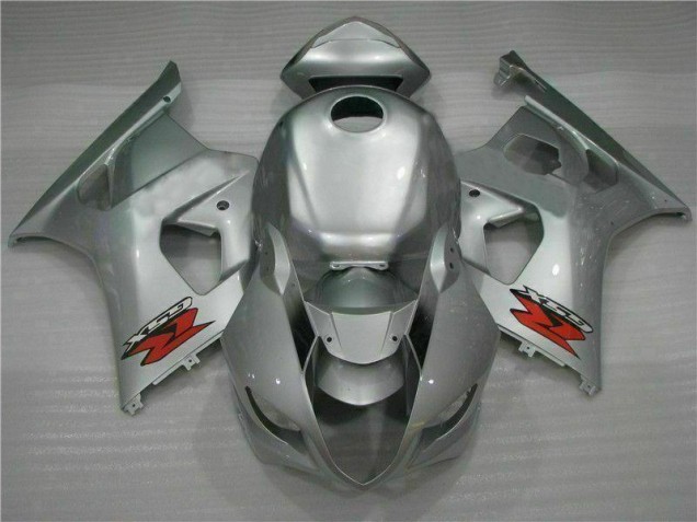 Prata Kit Carenagem Suzuki GSXR 1000 K3 2003-2004 Prata Kit Carenagem Suzuki GSXR 1000 K3 2003-2004