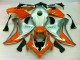 Prata Laranja Carenagem Honda CBR 1000RR 2008-2011