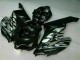 Prata Preto Carenagem Honda CBR 1000RR 2004-2005 Prata Preto Carenagem Honda CBR 1000RR 2004-2005
