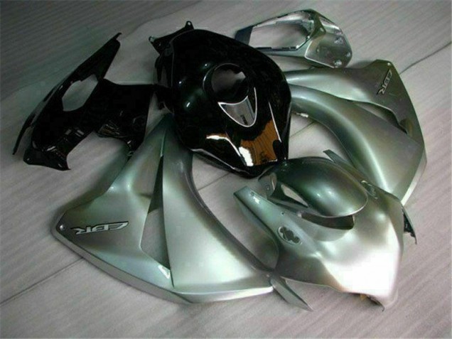 Prata Preto Carenagem Honda CBR 1000RR 2008-2011