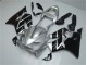 Prata Preto Carenagem Honda CBR 600 F4i 2001-2003