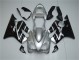Prata Preto Carenagem Honda CBR 600 F4i 2001-2003