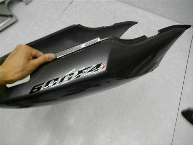 Prata Preto Carenagem Honda CBR 600 F4i 2004-2007 Prata Preto Carenagem Honda CBR 600 F4i 2004-2007