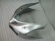 Prata Preto Carenagem Kawasaki ZX6R 2005-2006 Prata Preto Carenagem Kawasaki ZX6R 2005-2006
