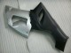 Prata Preto Carenagem Kawasaki ZX6R 2005-2006 Prata Preto Carenagem Kawasaki ZX6R 2005-2006