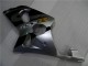 Prata Preto Carenagem Suzuki GSXR 1000 K1 2000-2002 Prata Preto Carenagem Suzuki GSXR 1000 K1 2000-2002