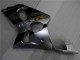 Prata Preto Carenagem Suzuki GSXR 1000 K1 2000-2002 Prata Preto Carenagem Suzuki GSXR 1000 K1 2000-2002