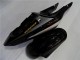 Prata Preto Carenagem Suzuki GSXR 1000 K1 2000-2002 Prata Preto Carenagem Suzuki GSXR 1000 K1 2000-2002