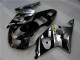 Prata Preto Carenagem Suzuki GSXR 1000 K1 2000-2002 Prata Preto Carenagem Suzuki GSXR 1000 K1 2000-2002