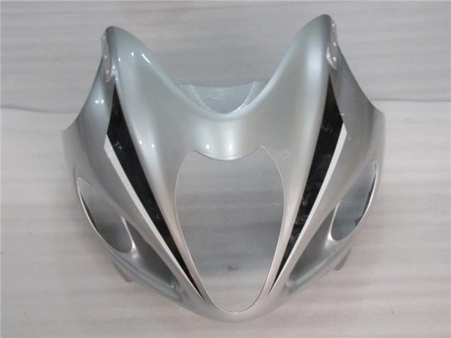 Prata Preto Carenagem Suzuki GSXR 1300 Hayabusa 1996-2007 Prata Preto Carenagem Suzuki GSXR 1300 Hayabusa 1996-2007