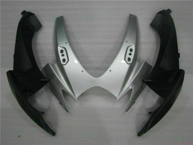 Prata Preto Carenagem Suzuki GSXR 600 / 750 K6 2006-2007 Prata Preto Carenagem Suzuki GSXR 600 / 750 K6 2006-2007