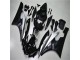 Prata Preto Carenagem Yamaha R6 2008-2016 Prata Preto Carenagem Yamaha R6 2008-2016
