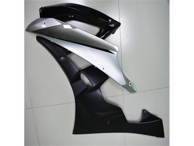 Prata Preto Carenagem Yamaha R6 2008-2016 Prata Preto Carenagem Yamaha R6 2008-2016
