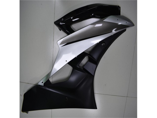 Prata Preto Carenagem Yamaha R6 2008-2016 Prata Preto Carenagem Yamaha R6 2008-2016
