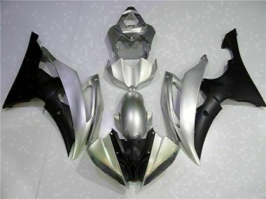 Prata Preto Carenagem Yamaha R6 2008-2016