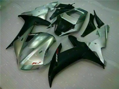 Prata Preto Kits Carenagem Yamaha R1 2002-2003