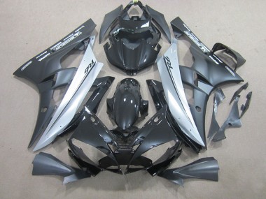 Prata Preto Kits Completo Carenagem Yamaha R6 2006-2007