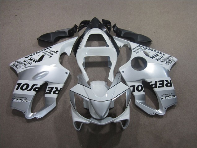 Prata Repsol Carenagem Honda CBR 600 F4i 2001-2003