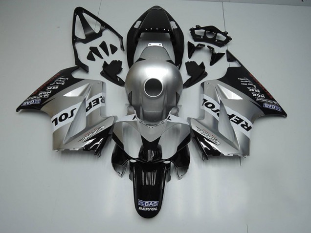 Prata Repsol Kits Carenagem Honda VFR 800 2002-2013
