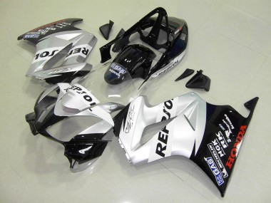 Prata Repsol Kits Completo Carenagem Honda VFR 800 2002-2013