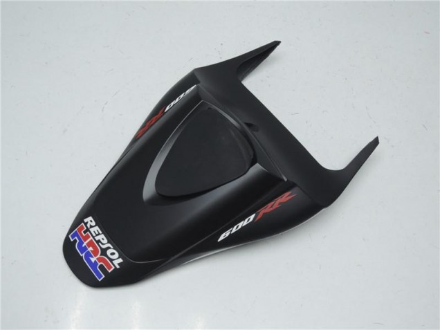 Prata Repsol Preto Carenagem Honda CBR 600RR 2007-2008 Prata Repsol Preto Carenagem Honda CBR 600RR 2007-2008