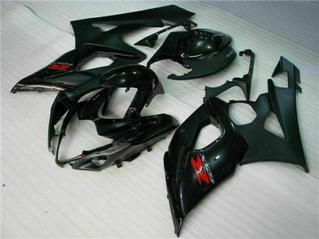 Preto Abs Carenagem Suzuki GSXR 1000 K5 2005-2006 Preto Abs Carenagem Suzuki GSXR 1000 K5 2005-2006