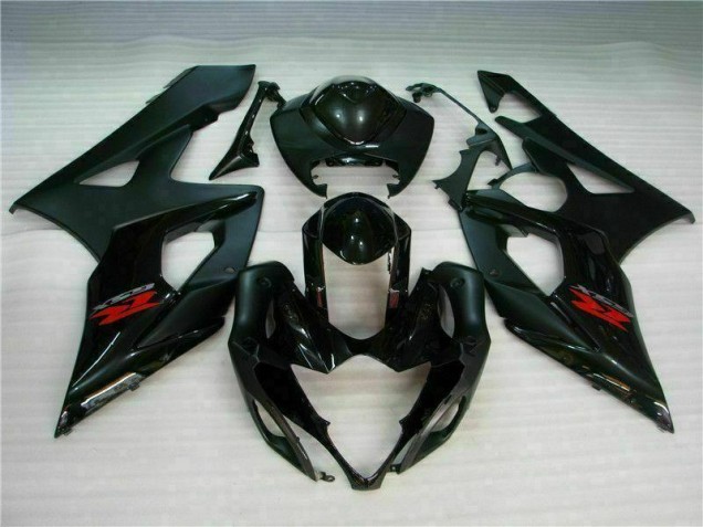 Preto Abs Carenagem Suzuki GSXR 1000 K5 2005-2006 Preto Abs Carenagem Suzuki GSXR 1000 K5 2005-2006