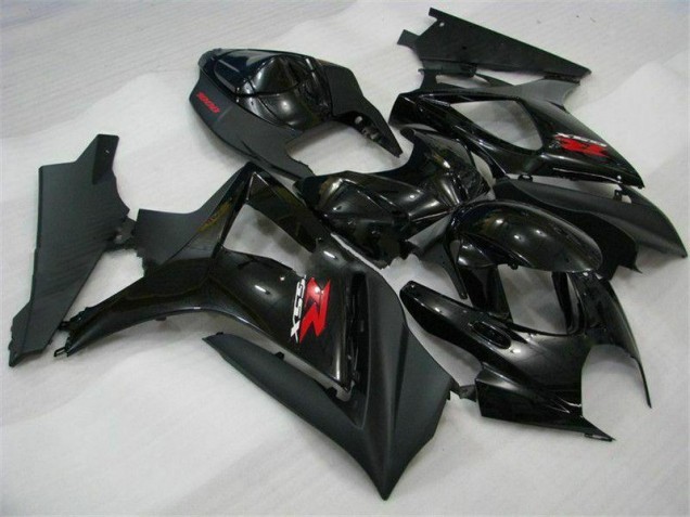 Preto Abs Carenagem Suzuki GSXR 1000 K7 2007-2008 Preto Abs Carenagem Suzuki GSXR 1000 K7 2007-2008