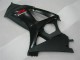 Preto Abs Carenagem Suzuki GSXR 1000 K7 2007-2008 Preto Abs Carenagem Suzuki GSXR 1000 K7 2007-2008