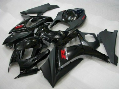 Preto Abs Carenagem Suzuki GSXR 1000 K7 2007-2008