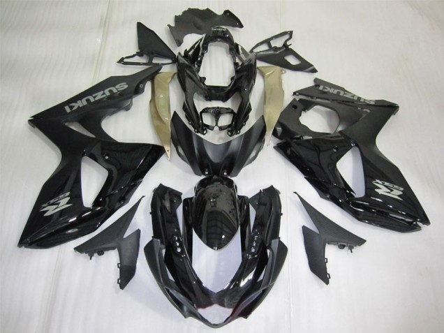 Preto Abs Carenagem Suzuki GSXR 1000 K9 2009-2016 Preto Abs Carenagem Suzuki GSXR 1000 K9 2009-2016