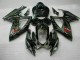 Preto Abs Carenagem Suzuki GSXR 600 / 750 K6 2006-2007 Preto Abs Carenagem Suzuki GSXR 600 / 750 K6 2006-2007
