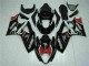Preto Abs Kit Completos Carenagem Suzuki GSXR 1000 K7 2007-2008 Preto Abs Kit Completos Carenagem Suzuki GSXR 1000 K7 2007-2008