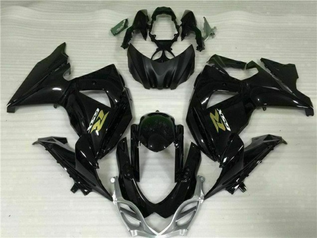 Preto Abs Kit Completos Carenagem Suzuki GSXR 1000 K9 2009-2016 Preto Abs Kit Completos Carenagem Suzuki GSXR 1000 K9 2009-2016