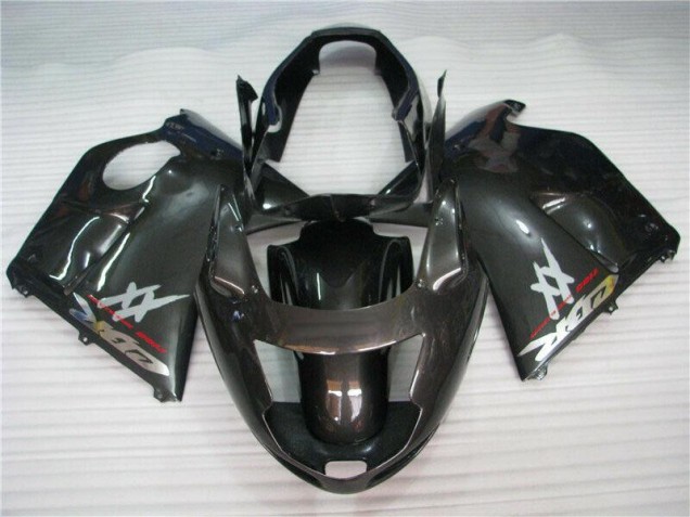 Preto Abs Kits Carenagem Honda CBR 1100 XX 1996-2007