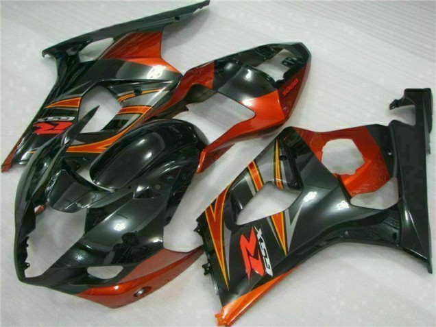 Preto Abs Kits Carenagem Suzuki GSXR 1000 K3 2003-2004 Preto Abs Kits Carenagem Suzuki GSXR 1000 K3 2003-2004