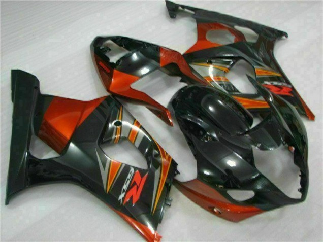 Preto Abs Kits Carenagem Suzuki GSXR 1000 K3 2003-2004 Preto Abs Kits Carenagem Suzuki GSXR 1000 K3 2003-2004