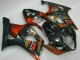 Preto Abs Kits Carenagem Suzuki GSXR 1000 K3 2003-2004 Preto Abs Kits Carenagem Suzuki GSXR 1000 K3 2003-2004