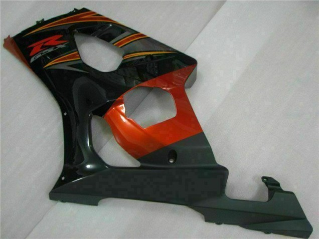 Preto Abs Kits Carenagem Suzuki GSXR 1000 K3 2003-2004 Preto Abs Kits Carenagem Suzuki GSXR 1000 K3 2003-2004