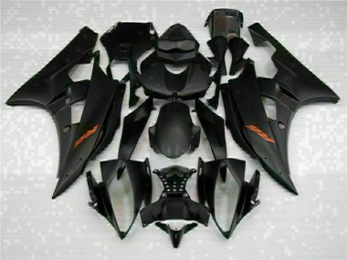 Preto Abs Kits Carenagem Yamaha R6 2006-2007