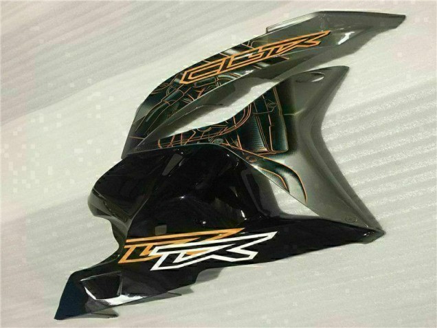 Preto Abs Kits Completos Carenagem Honda CBR 600RR 2009-2012 Preto Abs Kits Completos Carenagem Honda CBR 600RR 2009-2012