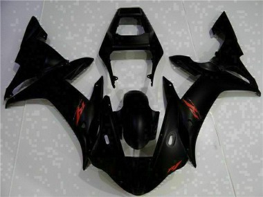 Preto Abs Kits Completos Carenagem Yamaha R1 2002-2003