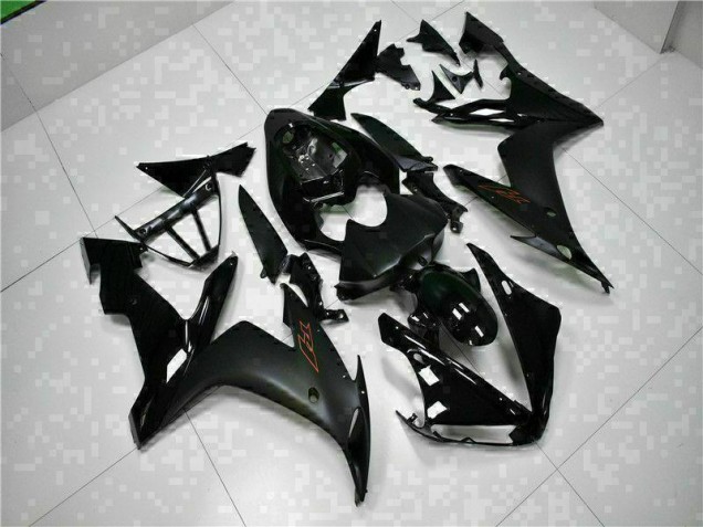 Preto Abs Kits Completos Carenagem Yamaha R1 2004-2006