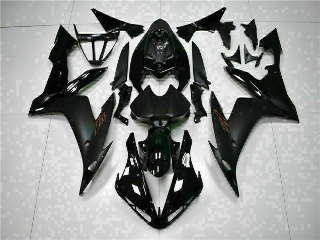Preto Abs Kits Completos Carenagem Yamaha R1 2004-2006