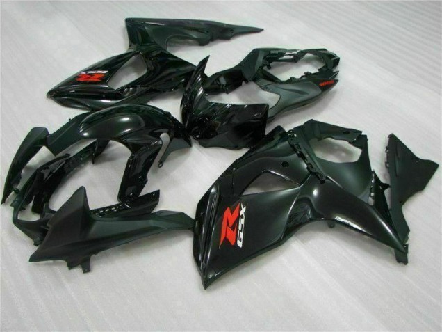 Preto Abs Plástico Suzuki GSXR 1000 K9 2009-2016 Preto Abs Plástico Suzuki GSXR 1000 K9 2009-2016