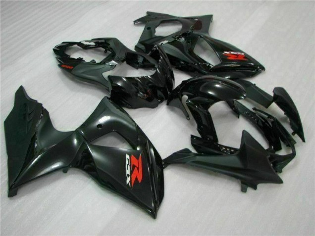 Preto Abs Plástico Suzuki GSXR 1000 K9 2009-2016 Preto Abs Plástico Suzuki GSXR 1000 K9 2009-2016