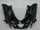Preto Abs Plástico Suzuki GSXR 1000 K9 2009-2016 Preto Abs Plástico Suzuki GSXR 1000 K9 2009-2016